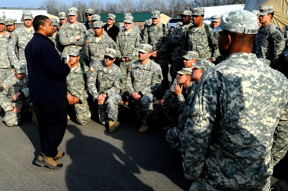 Provincial Reconstruction Team Kunar training at Camp Atterbury