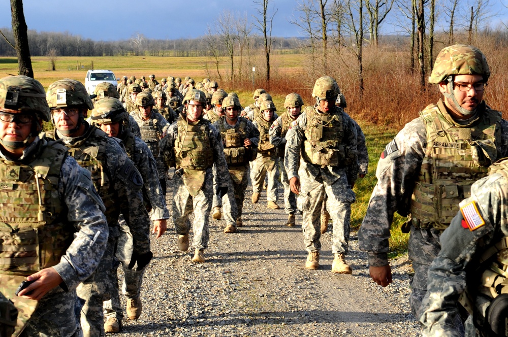 Provincial Reconstruction Team Kunar training at Camp Atterbury