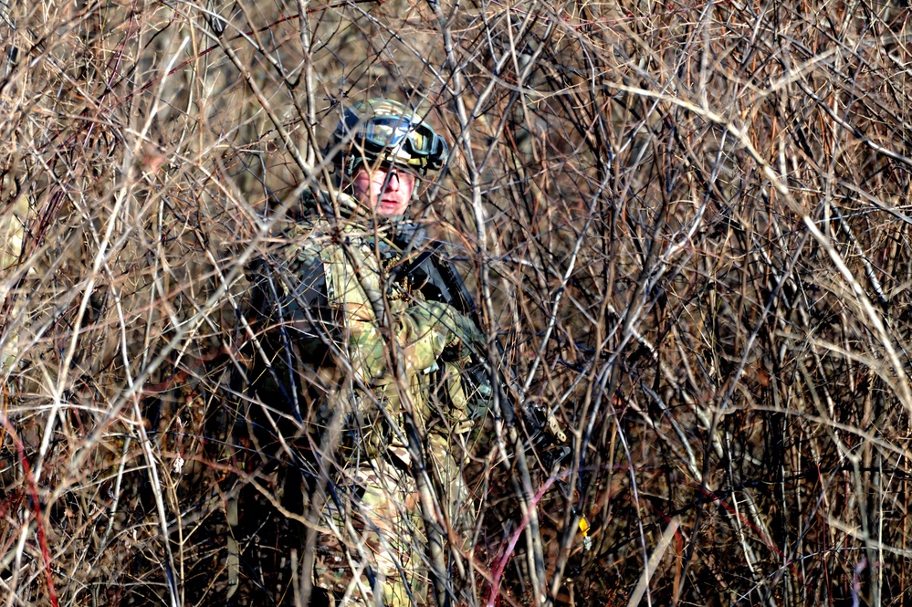 Provincial Reconstruction Team Kunar training at Camp Atterbury