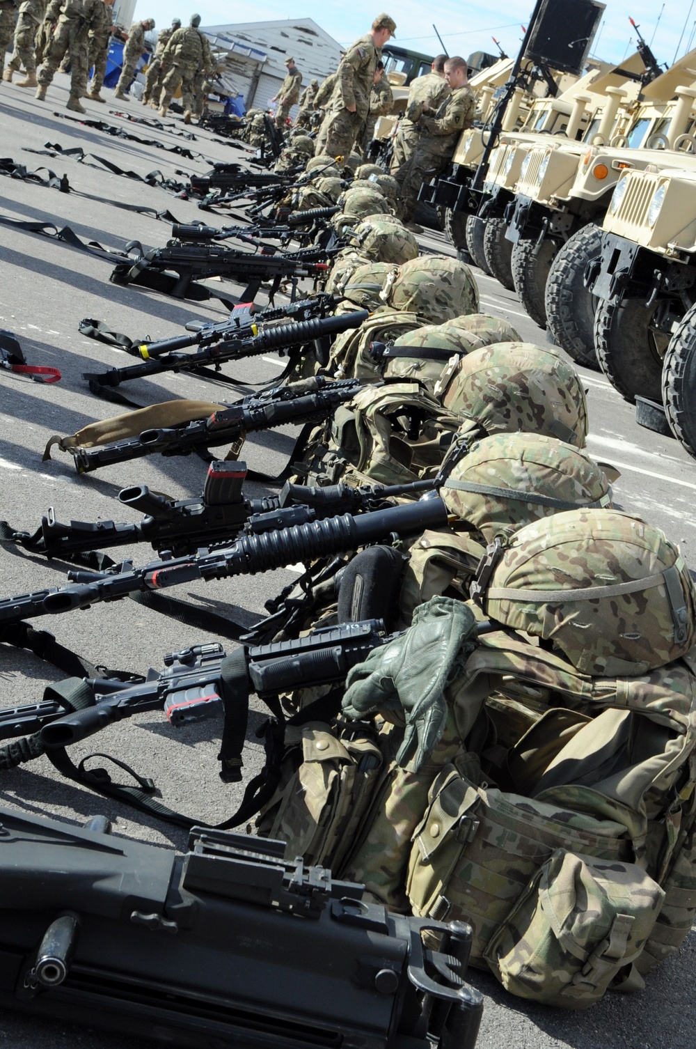 Provincial Reconstruction Team Kunar training at Camp Atterbury