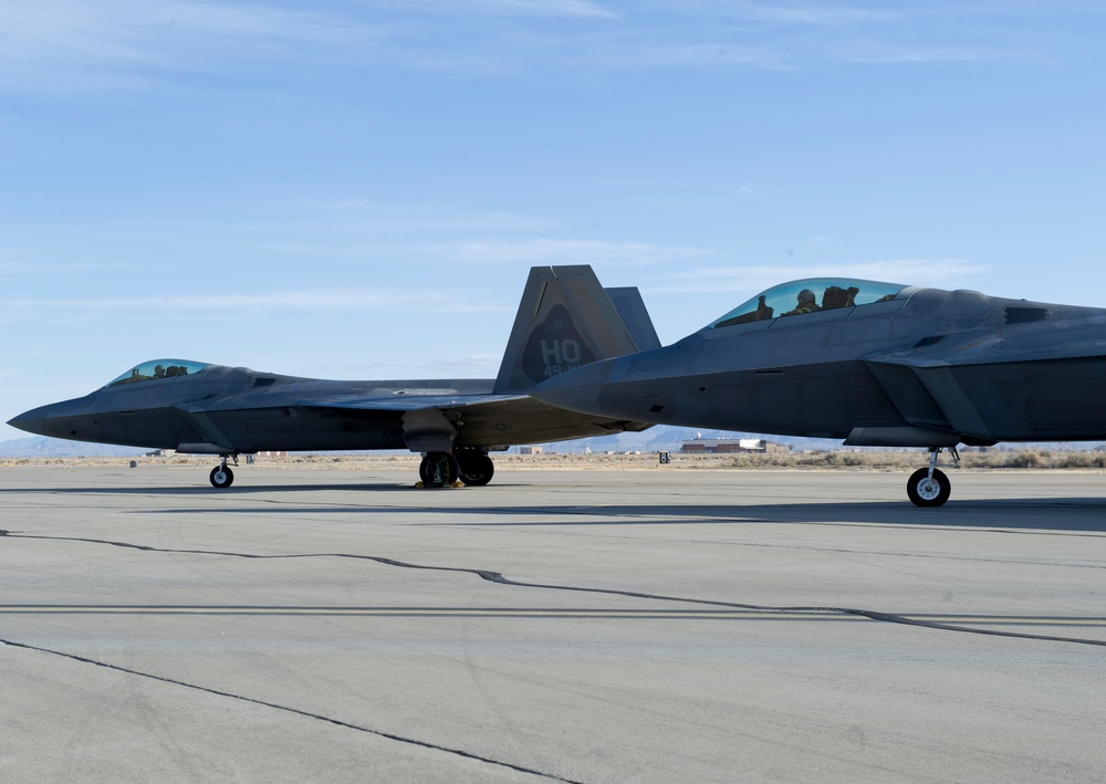 F-22 Raptor launch