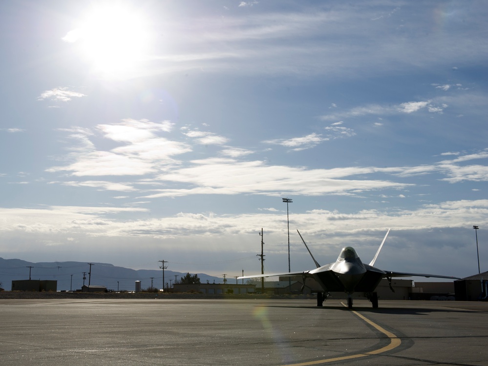 F-22 Raptor launch