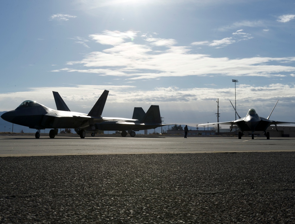 F-22 Raptor launch