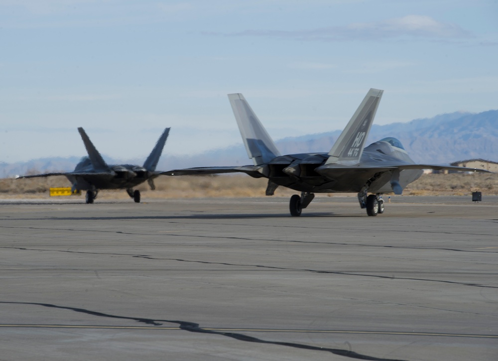 F-22 Raptor launch