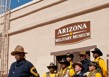 The 9th Memorial U.S. Cavalry Unit and the Arizona Chapter of the Buffalo Soldiers Motorcycle Riders Club