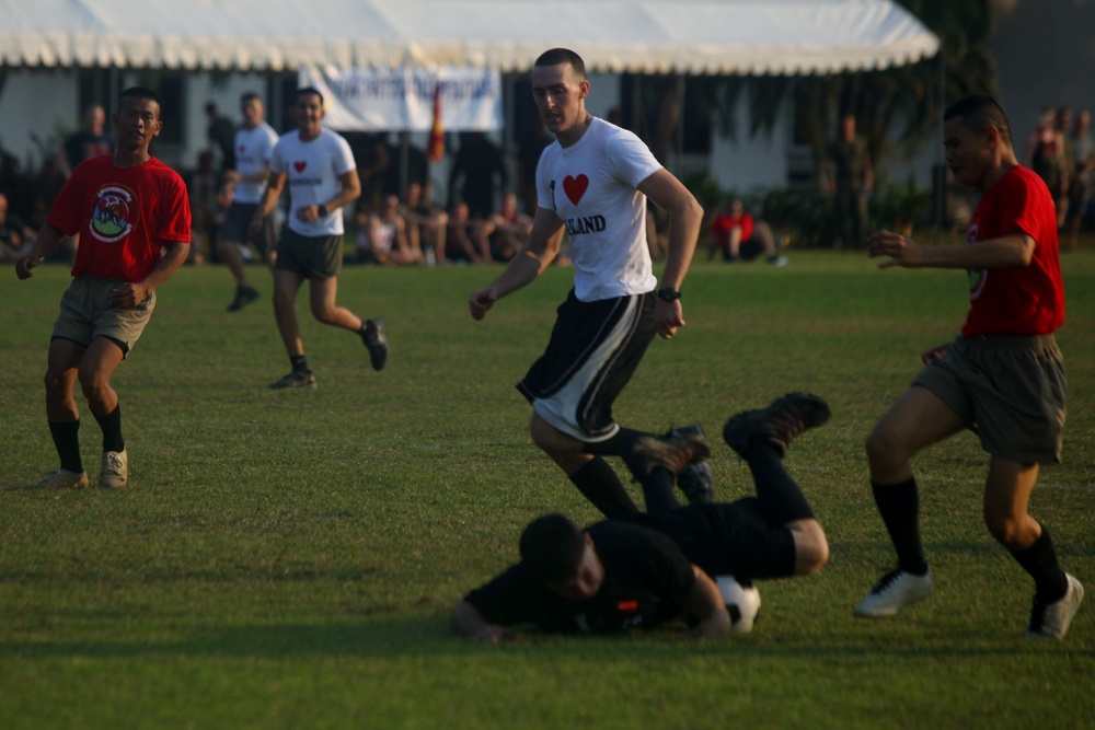 US, Thai Marines end Cobra Gold 2012 with soccer match