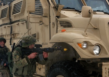 Marines share combat experience with Georgian counterparts