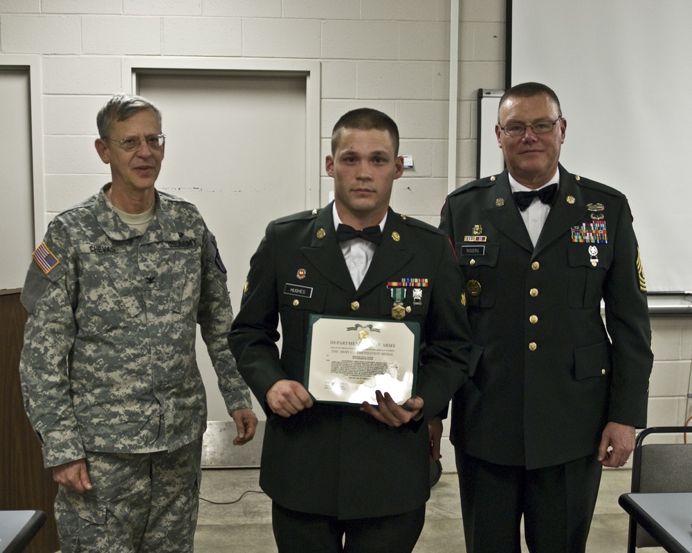 2012 372nd Engineer Brigade Soldier of the Year winner