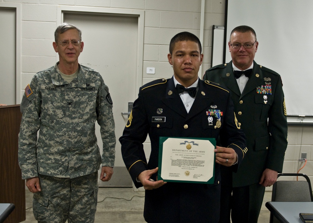 2012 372nd Engineer Brigade Non-Commissioned Officer of the Year Runner Up