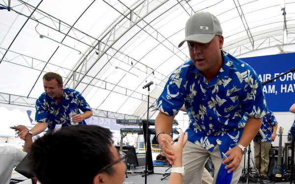 US Air Force Band of the Pacific, Hawaii rocks 2012 Singapore Airshow