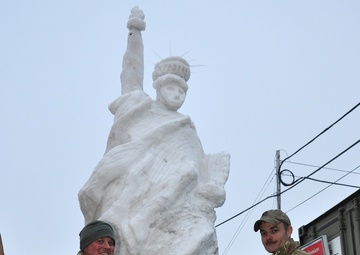 Military members honor American freedom while deployed