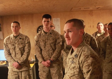 Sailors earn Marine Corps combat qualification in Afghanistan