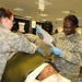 US Army 557th Medical Company training, rotation 12-04