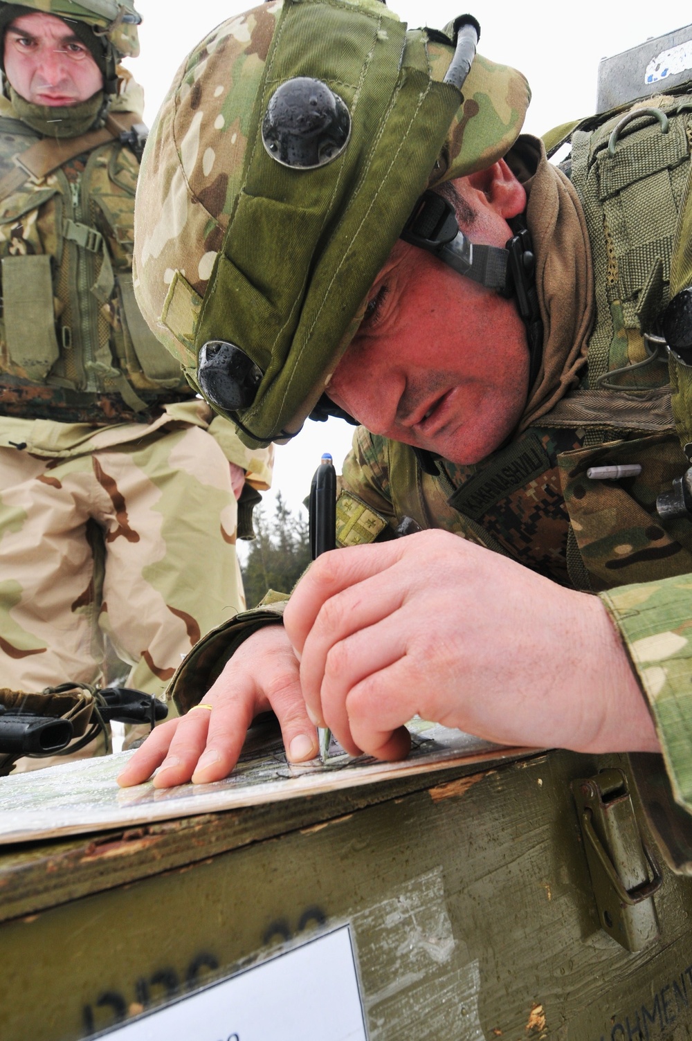 Training exercise at Joint Multinational Readiness Center