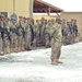 After facing combat, soldiers receive recognition