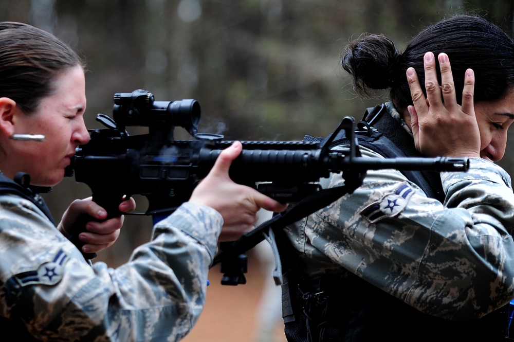 Defenders learn to shoot, move, communicate