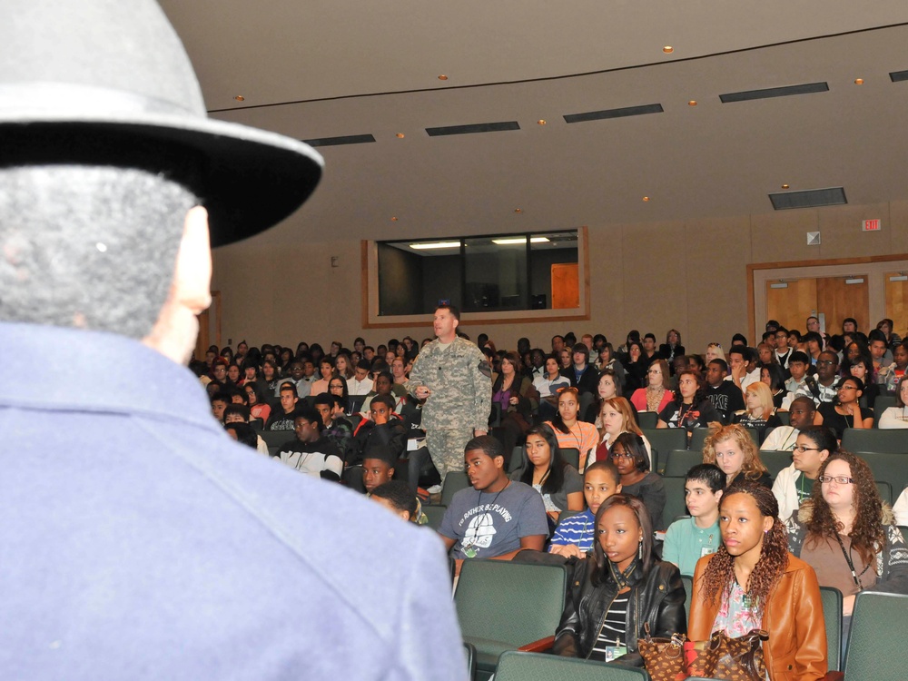 Saber Squadron commemorates black history at Ellison High School