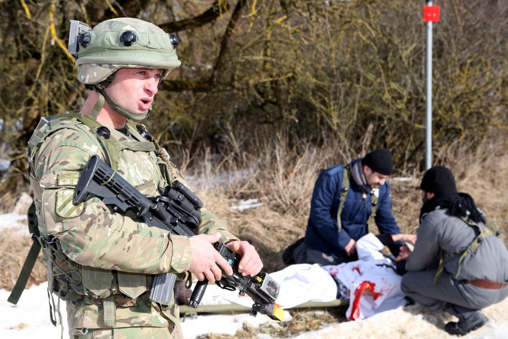 Marines praise Georgian soldiers mass casualty exercise output