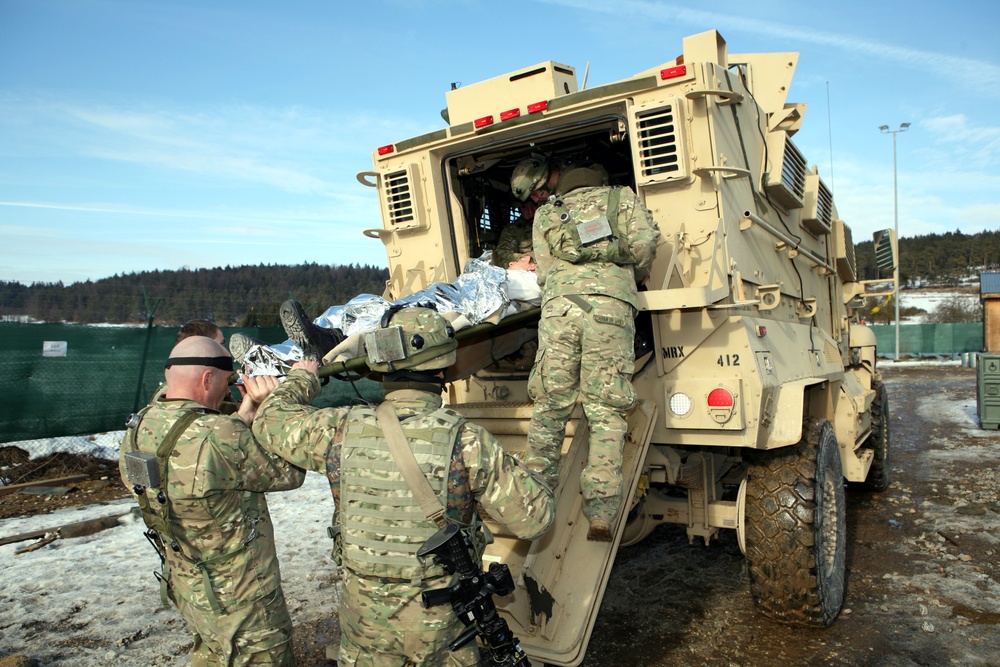 Marines praise Georgian soldiers mass casualty exercise output