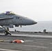 F/A-18C Hornet launches aboard USS Abraham Lincoln