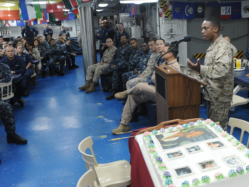 USS Makin Island celebrates Black History Month