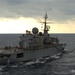 USNS Amelia Earhart replenishment at sea