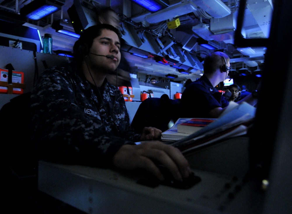 USS Carl Vinson action USS Carl Vinson action