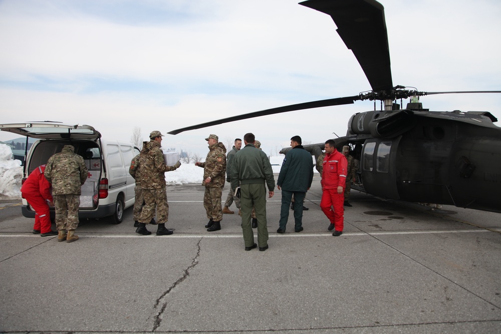 Humanitarian assistance/disaster relief in Montenegro