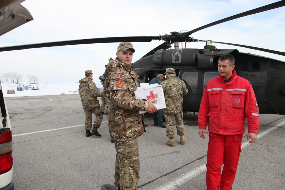 Humanitarian assistance/disaster relief in Montenegro