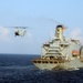 USS Germantown replenishment at sea