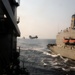 USS Germantown replenishment at sea