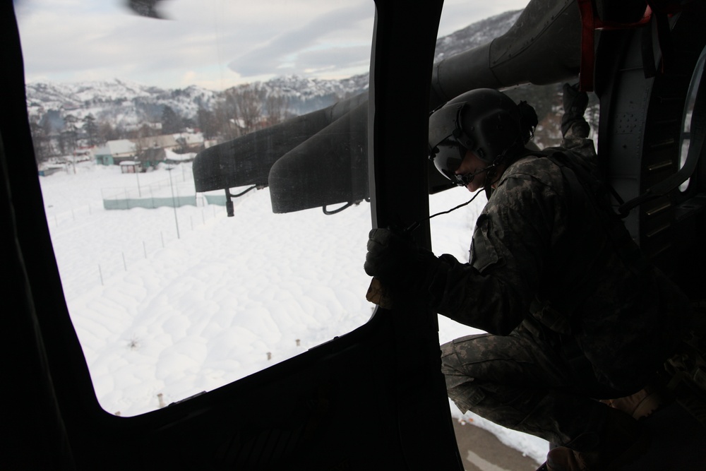 Humanitarian assistance/disaster relief in Montenegro