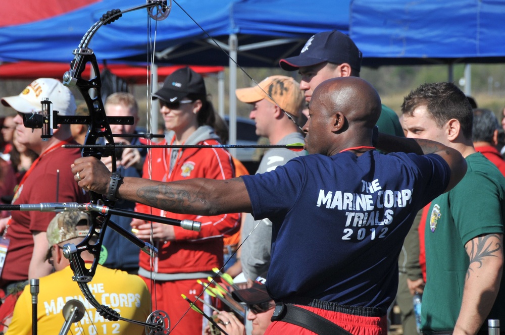 Athletes compete at Wounded Warrior Trials