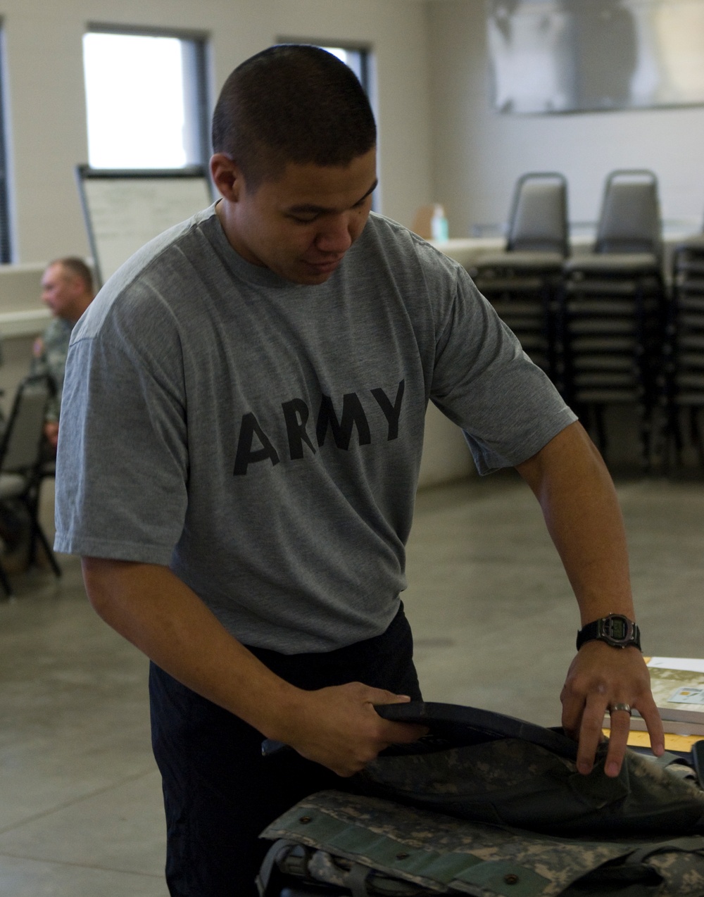 372nd Engineer Brigade Best Warrior Competition in-processing