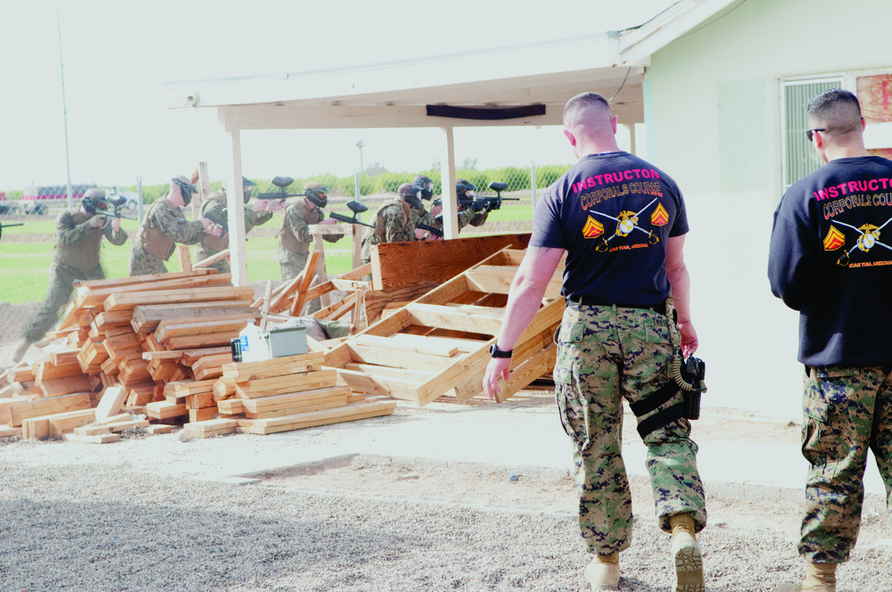 Corporal’s Course class gets colorful lesson in teamwork, tactics