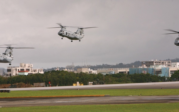 HMM-265 provides support to boots on ground