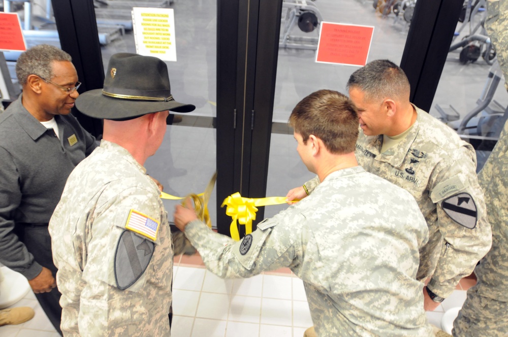 Harvey Gym reopens on Fort Hood