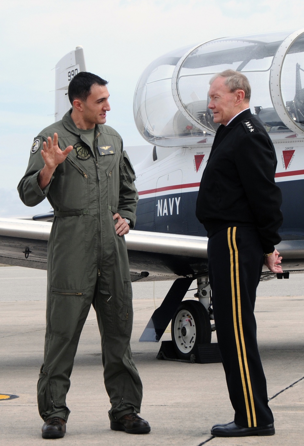 Chairman of Joint Chiefs of Staff visits National Naval Aviation Museum