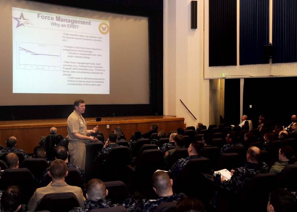 Navy's ERB transition briefing