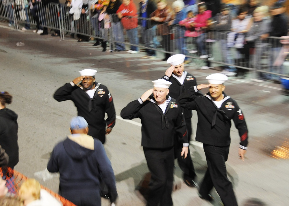 Krewe of Zeus parade during Mardi Gras