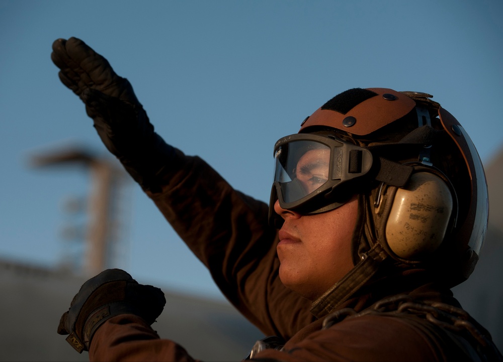 USS Carl Vinson flight operations