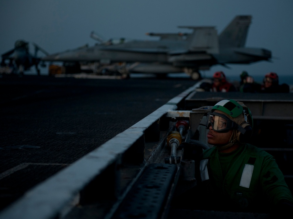 USS Carl Vinson flight operations