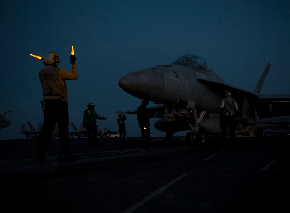 USS Carl Vinson flight operations