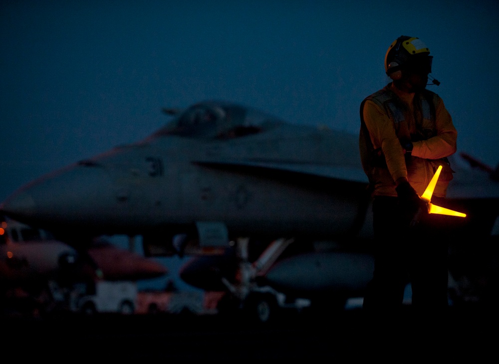 USS Carl Vinson flight operations