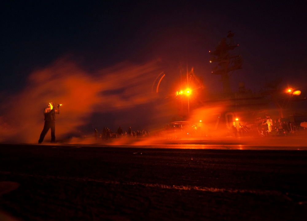 USS Carl Vinson flight operations