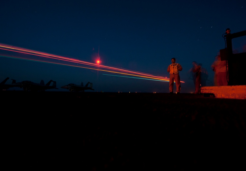 USS Carl Vinson flight operations