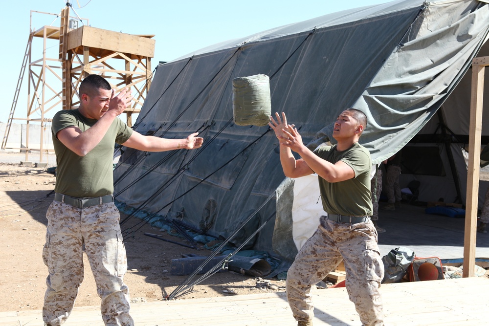 Any clime or any place, Marines stay fit