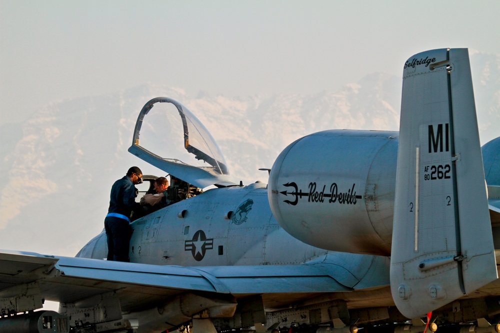 Air National Guard A-10s in Afghanistan