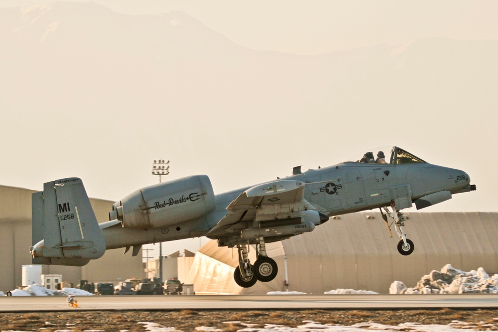 Air National Guard A-10s in Afghanistan