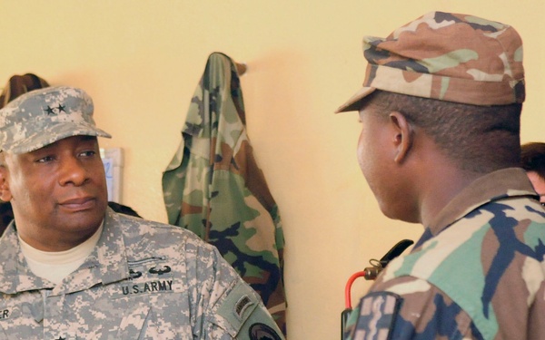 MG Hooper, AFRICOM J5, visits Operation Onward Liberty